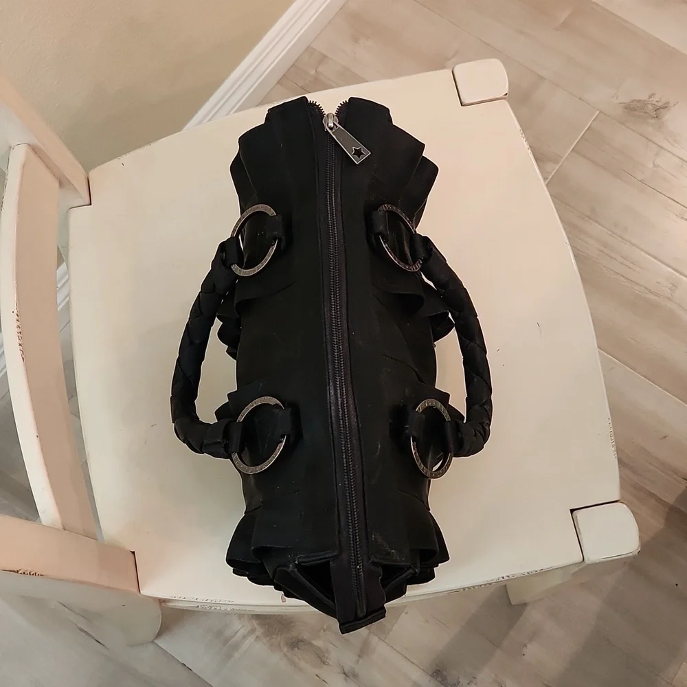 Harveys Seatbelt Lola satchel black bag purse